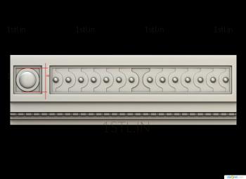 Horisontal panel (PG_0312) 3D model for CNC machine